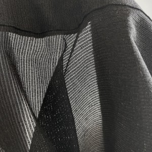 HAORI NOIR EFORMEL N SOIE D'ÉTÉ AÉRÉE 011-37 (L)