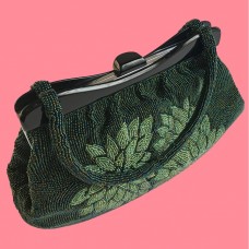 SAC PERLES FEUILLAGE 012-67