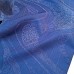 KIMONO FEMME ÉTÉ BLEU EN SOIE AJOURÉE 013-15 (S) (non doublé)