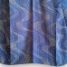 KIMONO FEMME ÉTÉ BLEU EN SOIE AJOURÉE 013-15 (S) (non doublé)
