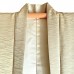 HAORI EN SOIE UNIE JAUNE IVOIRE 130-290 (M)