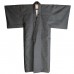 KIMONO HOMME GRIS FONCÉ EN SOIE (M) 525-339K