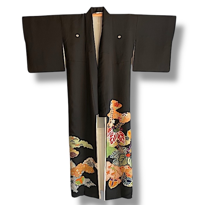KIMONO FEMME 525-93 (M) | TEXTILES ET ANTIQUITÉS DU JAPON
