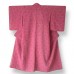 KIMONO FEMME ÉTÉ ROSE INDIEN EN SOIE MIXTE 921-65 (M) (non doublé)